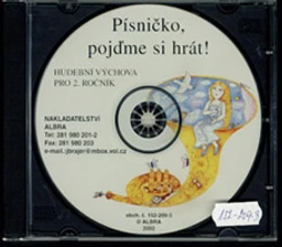 Písničko, pojďme si hrát! - CD pro 2.ročník ZŠ