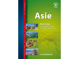 Asie - školní atlas pro 2.stupeň ZŠ a VG