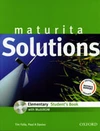 Maturita Solutions Elementary - Student´s Book with MultiRom Czech Edition / DOPRODEJ