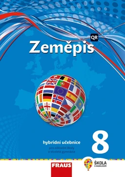 Zeměpis 8.ročník - hybridní učebnice NG  (15 + 1 zdarma)