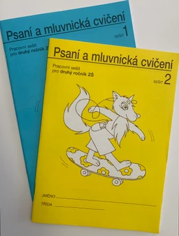 Psaní a mluvnická cvičení pro 2 ročník ("z" bez kličky - soubor 2ks)