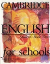 Cambridge English for Schools Three - Student's Book (anglická verze) / DOPRODEJ