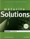 Maturita Solutions Elementary - Workbook Czech Edition / DOPRODEJ