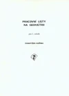 Pracovní listy na geometrii pro 1.ročník ZŠ - metodická příručka