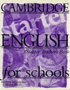 Cambridge English for Schools Starter - Teacher's Book (aglická verze) / DOPRODEJ