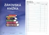 Žákovská knížka MODRÁ - hodnocení a sebehod.s vyznač.předměty 2.stup., 40str.