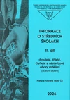 Informace o středních školách II.díl